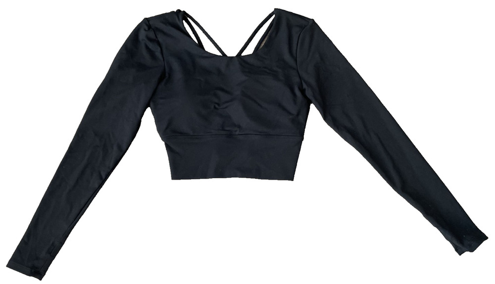 Lululemon Long Sleeve Crop Top with Pads Size 4